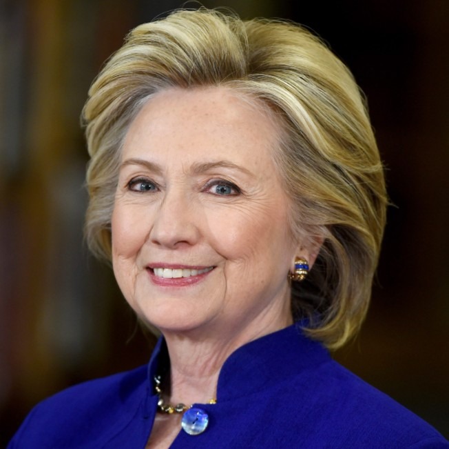 Portrait of the Hillary Clinton