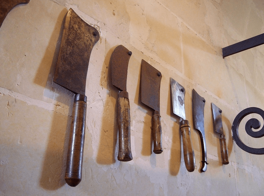 A set of knives