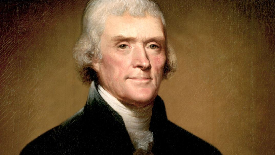 Portrait of _Thomas Jefferson