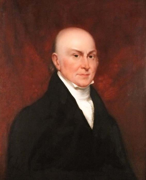 Portrait of John Quincy Adams in 1828