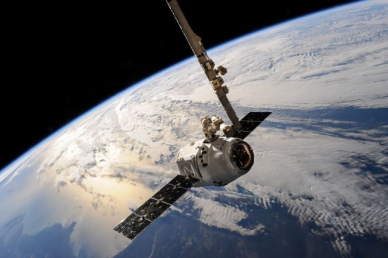 GPS Satellite in outer space