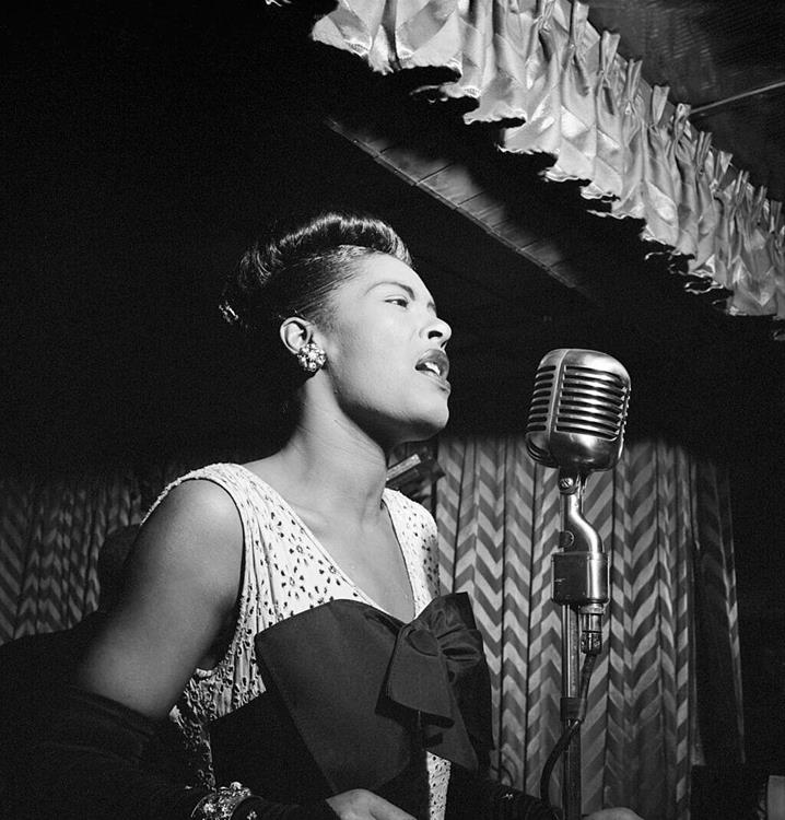 Billie Holiday at the Downbeat Jazz Club, New York, February 1947