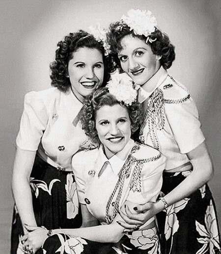 The Andrew Sisters in 1943