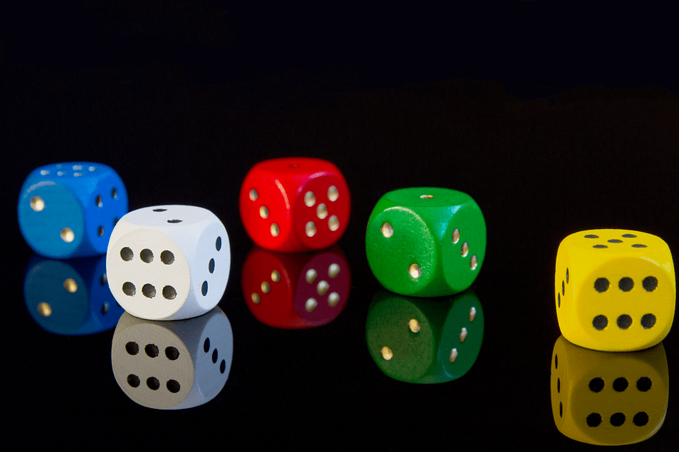dice for different casino games