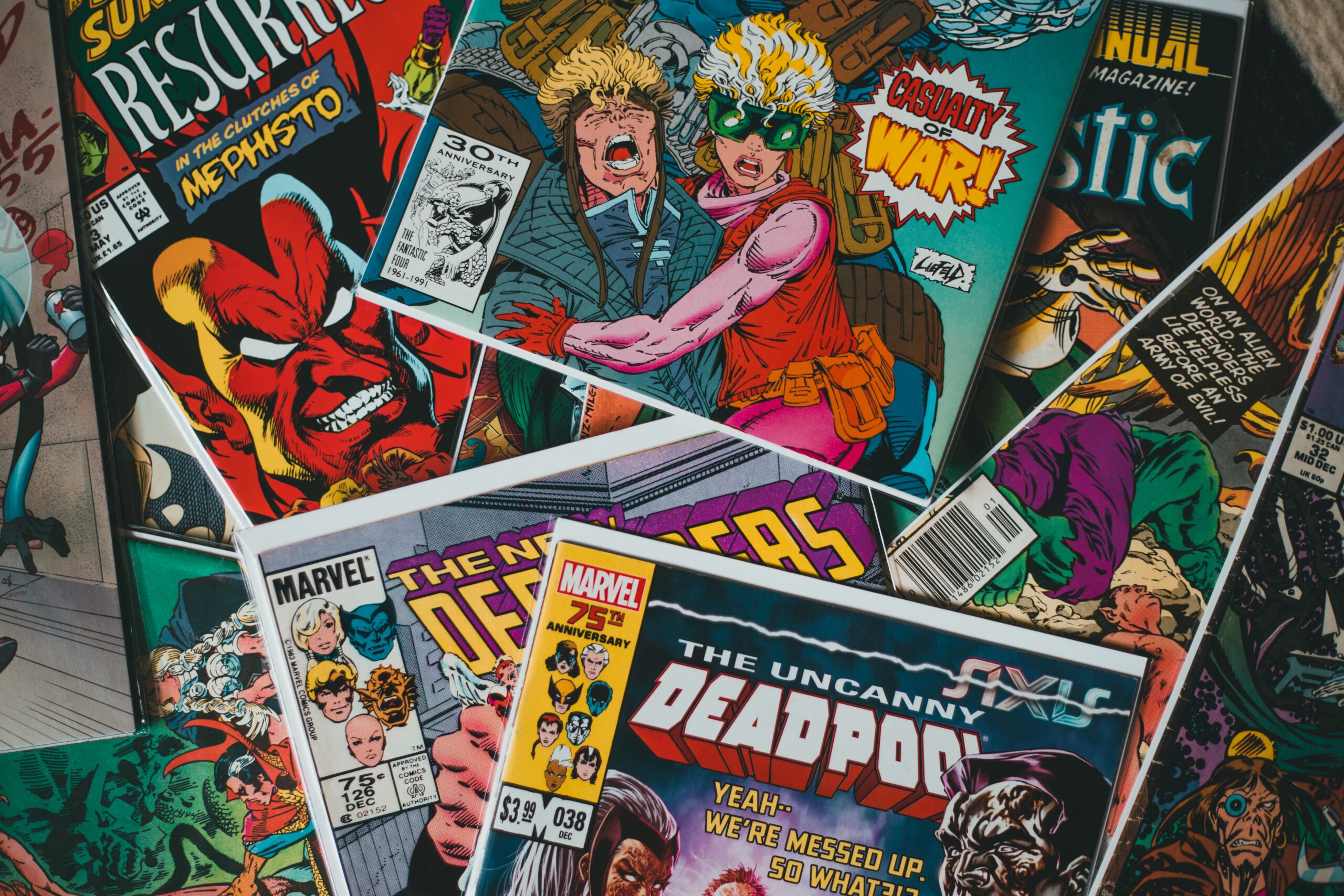 Comics, Deadpool, comic, comic strip, comic book