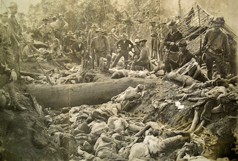 the Battle of Bud Dajo in 1906