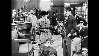A-photo-of-Charlie-Chaplins-The-Tramp-in-the-1914-film