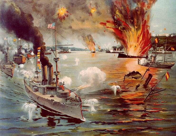 The Battle of Manila Bay, May 1, 1898