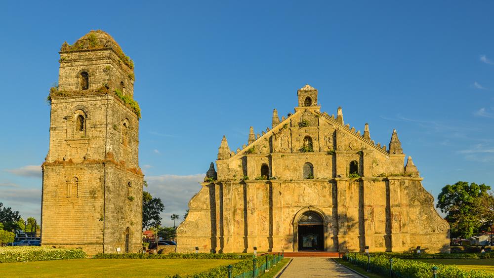 The Saint Augustine Church, commonly known as the Paoay Church in Ilocos Norte, Philippines