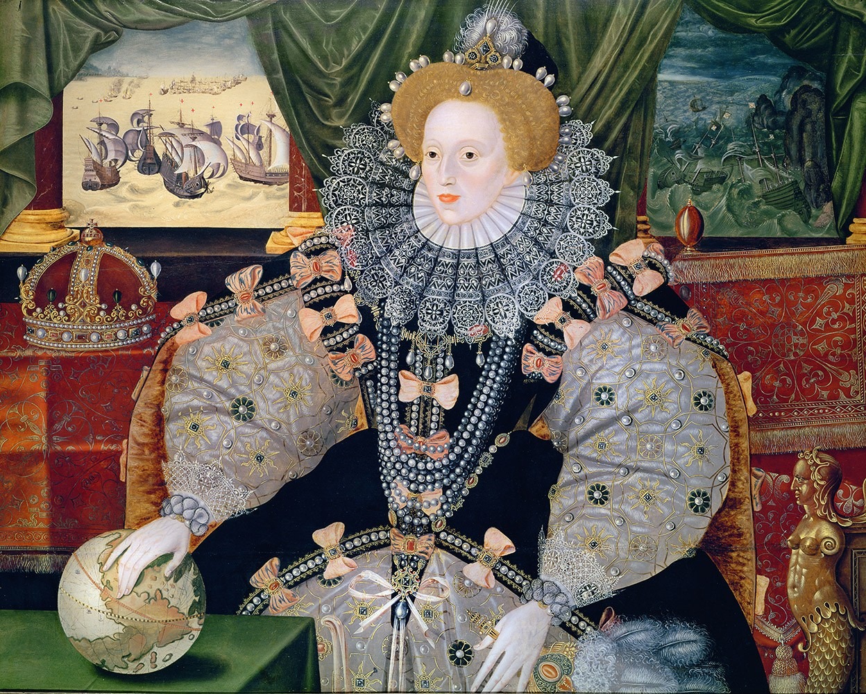 a portrait of Elizabeth I