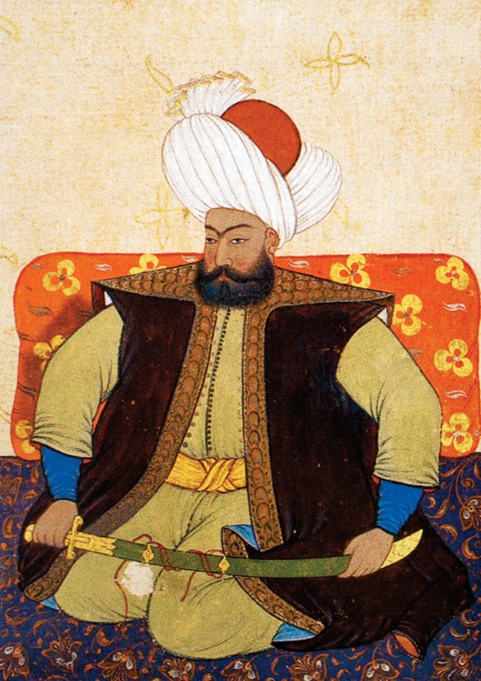 a portrait of Osman I