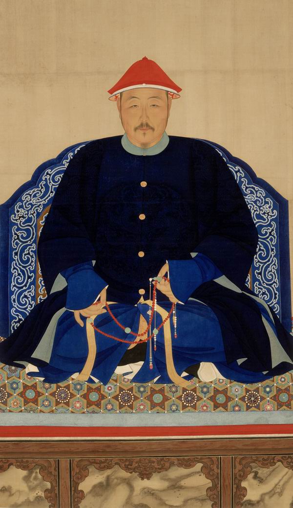 portrait of Hong Taiji