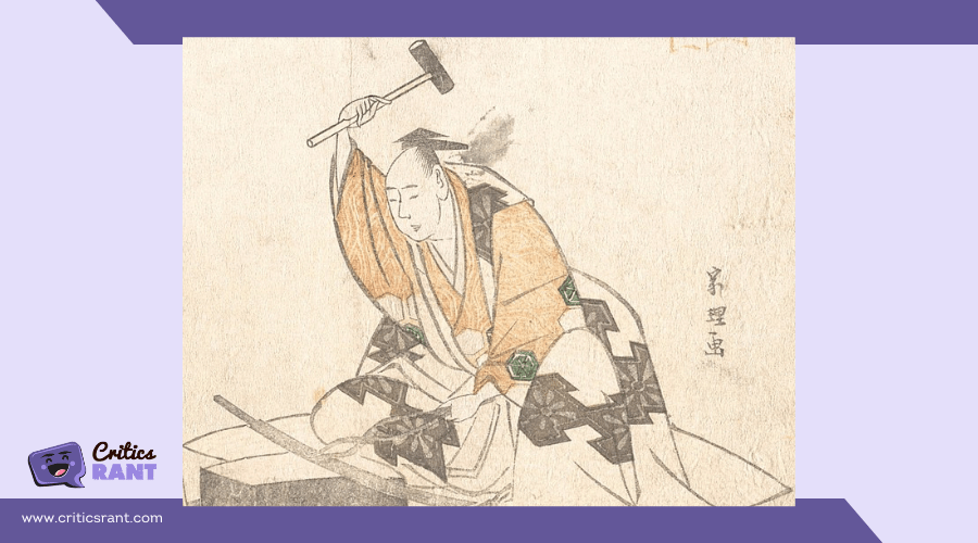 a Japanese swordsmith