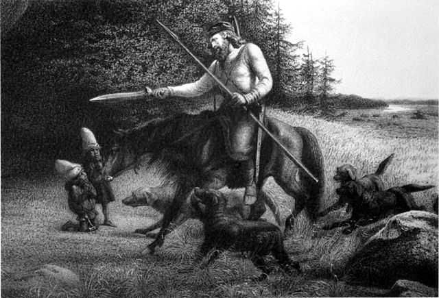 Svafrlami secures the sword Tyrfing