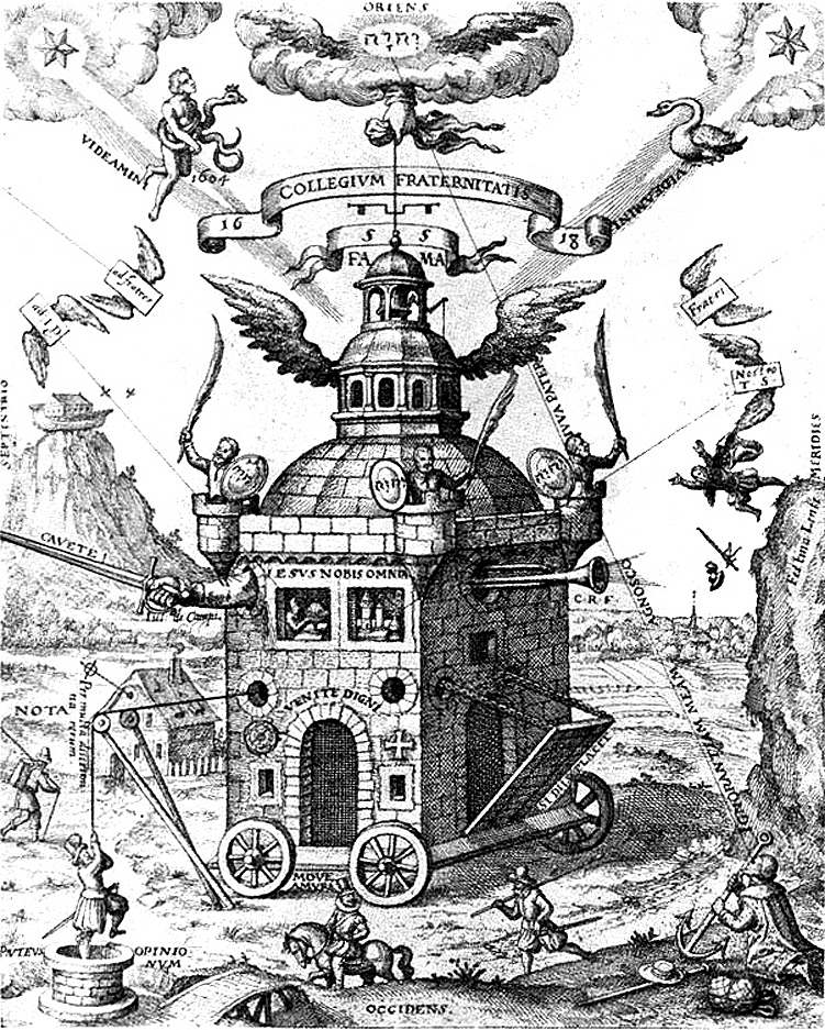 The temple of the Rose Cross
