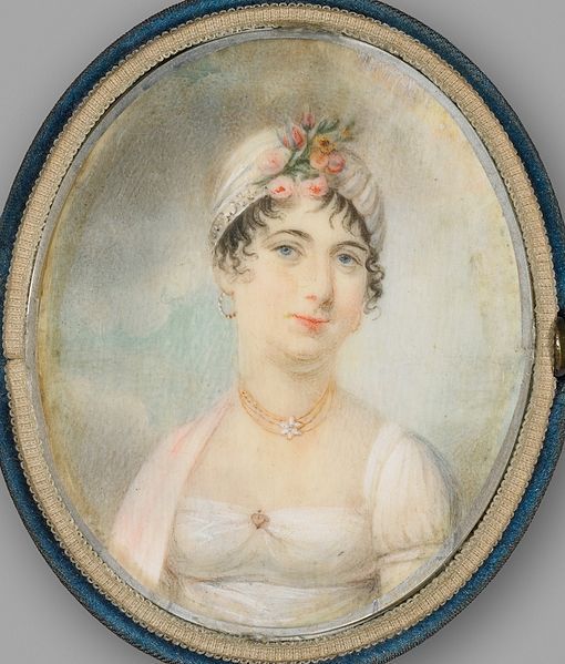Miniature portrait of Dolley Madison