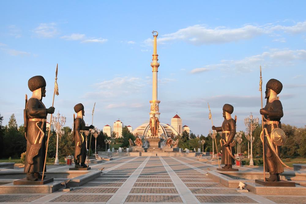 Architectural Legacy: Gold Statues and White Marble Megaprojects